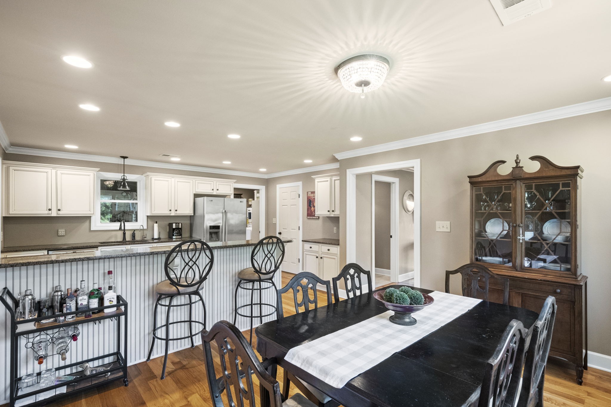 4266 Dot Road Springfield, TN 37172 - Photo 43 of 70 a view of a a dining room with furniture window and wooden floor
