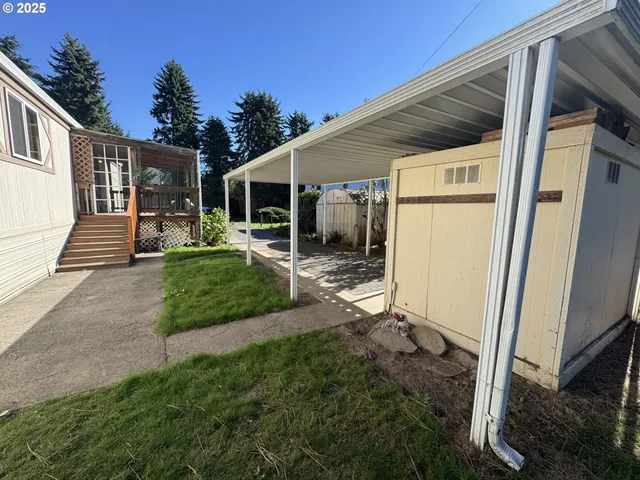 a view of outdoor space and yard