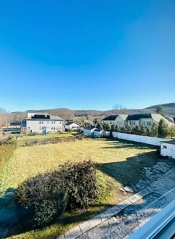 a view of an ocean and beach