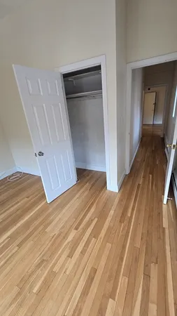 a view of wooden floor in a room