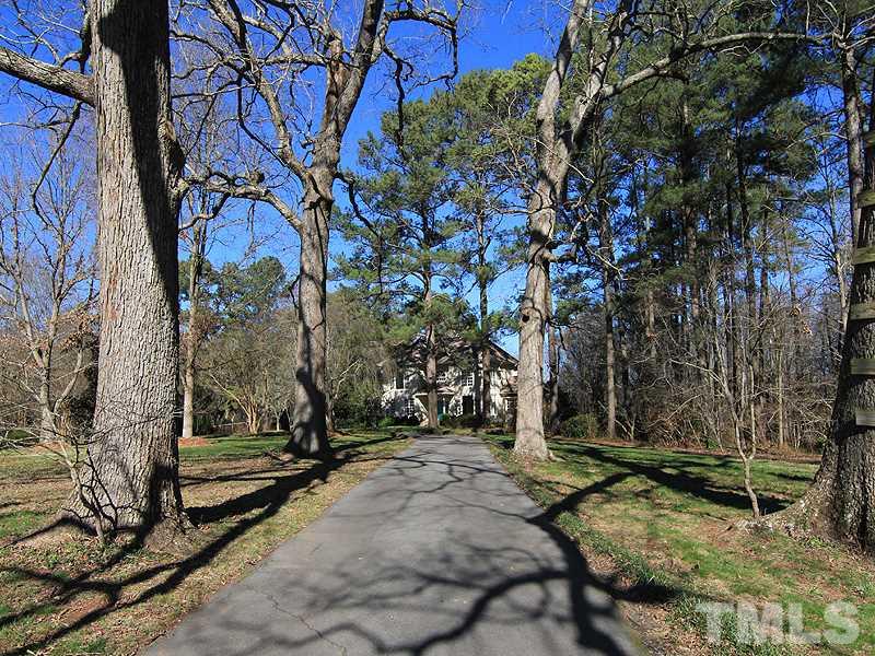 268 Log Barn Road Pittsboro, NC 27312 - Photo 3 of 25 View of Main Drive into the Property