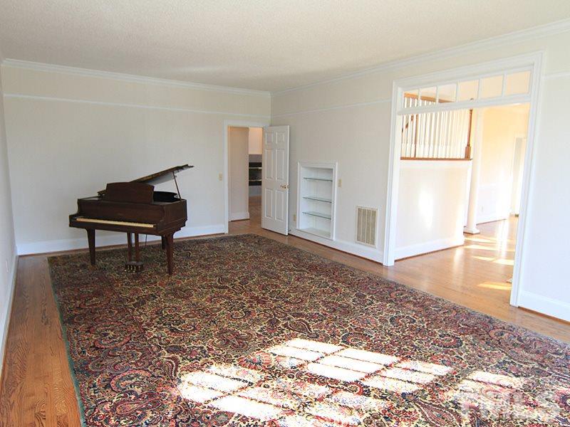 268 Log Barn Road Pittsboro, NC 27312 - Photo 5 of 25 View of Living Room - Baby Grand does not convey - Oriental Rug is "Negotiable"