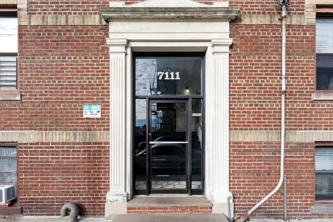 a close view of a fireplace