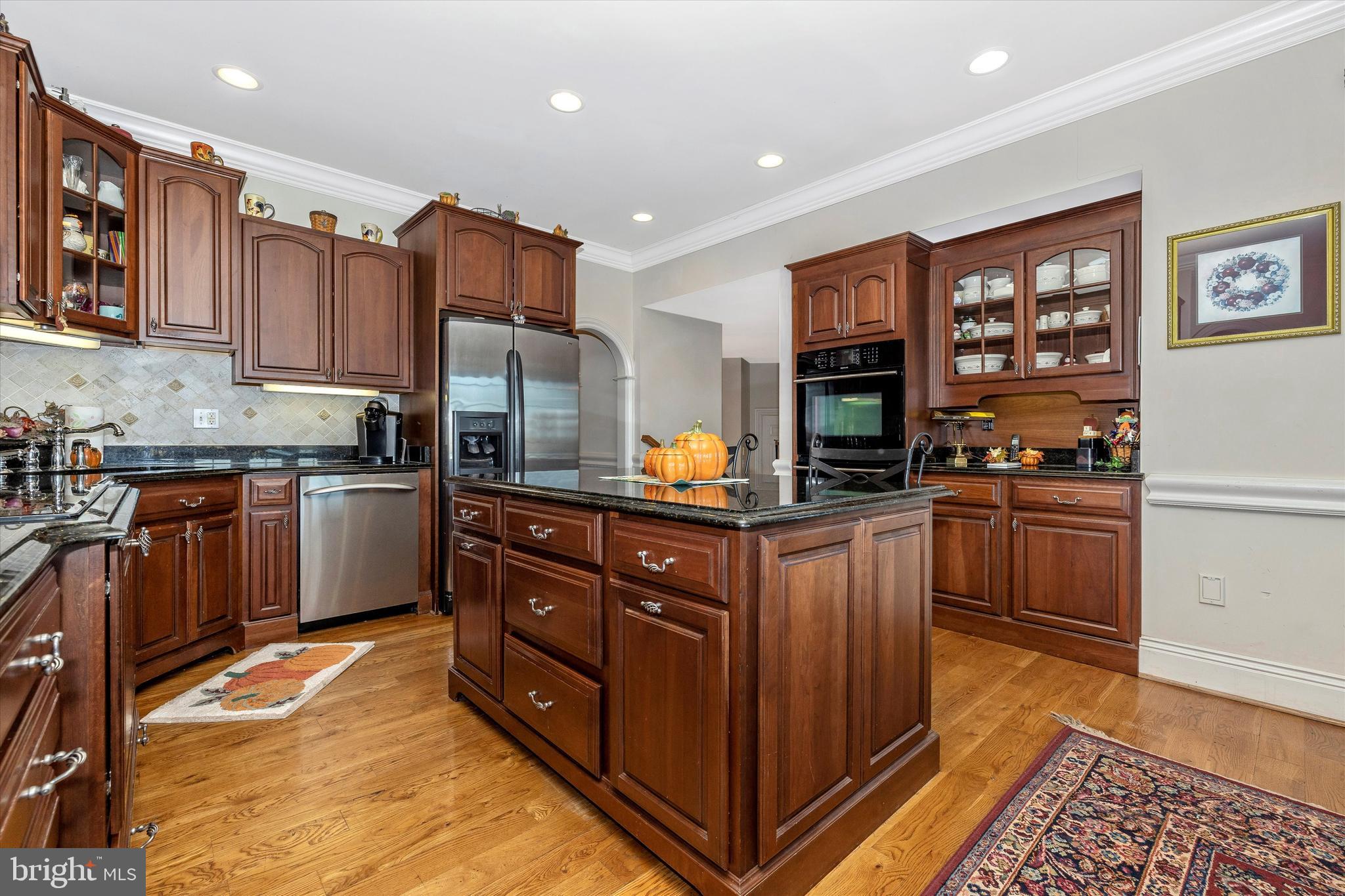 9455 Longs Mill Road Rocky Ridge, MD 21778 - Photo 11 of 70 Cherry cabinets and real hardwood floors