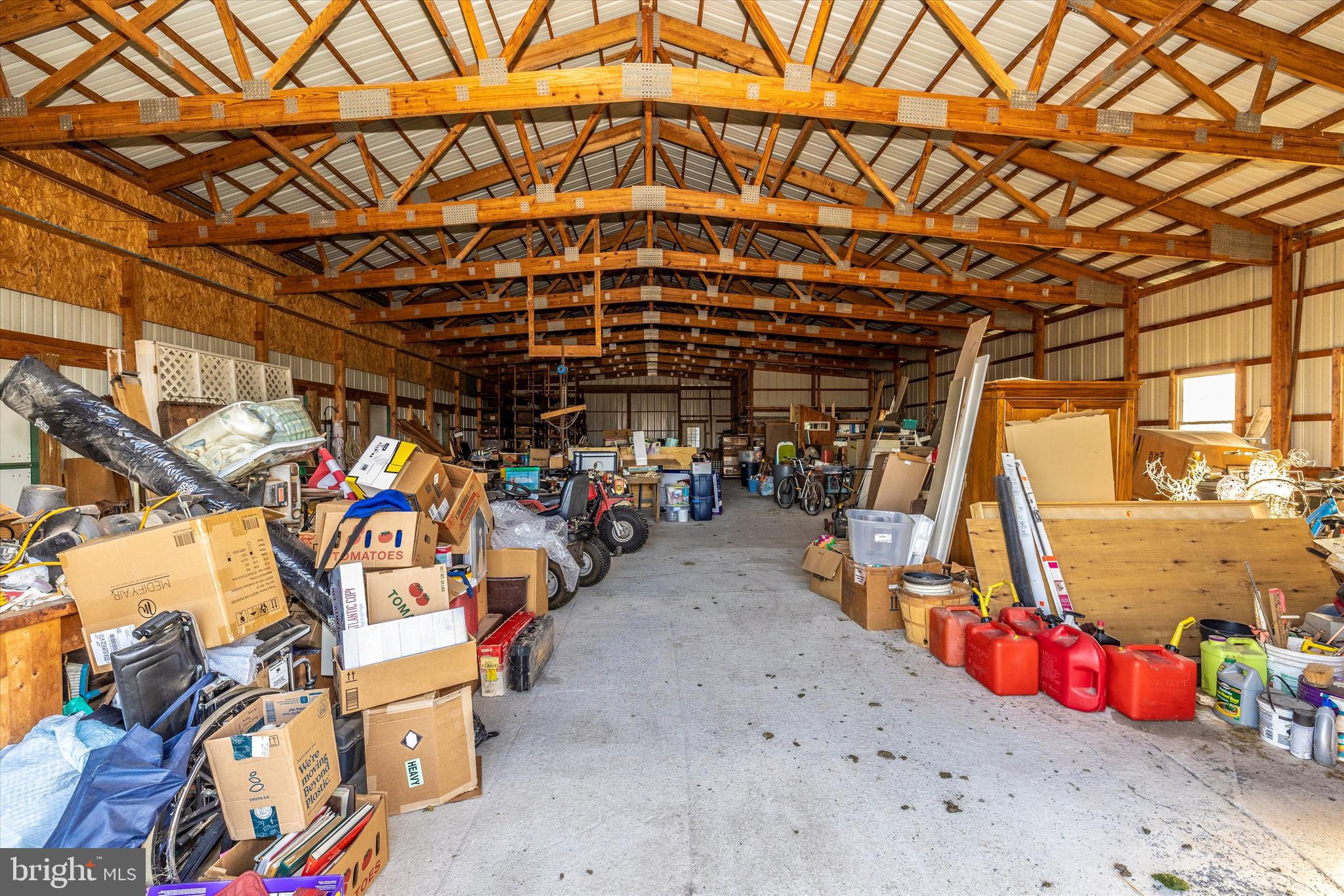 9455 Longs Mill Road Rocky Ridge, MD 21778 - Photo 61 of 70 16' ceilings, concrete floor, electric and water