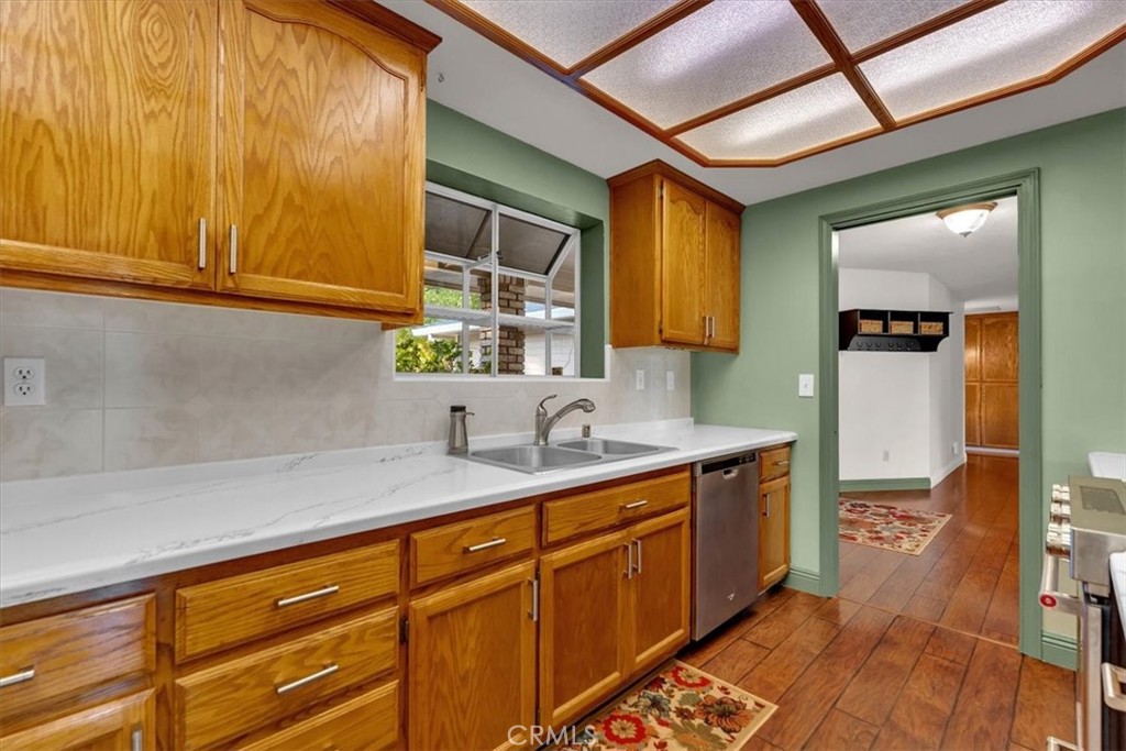 4730 Hall Corning, CA 96021 - Photo 17 of 70 a kitchen with sink and cabinets
