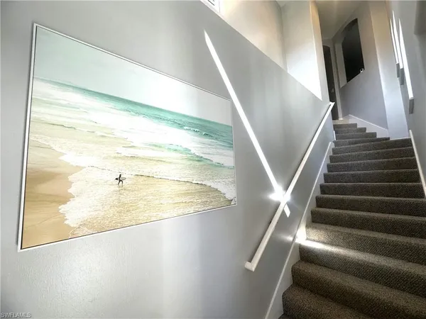 a view of a water heater and entryway
