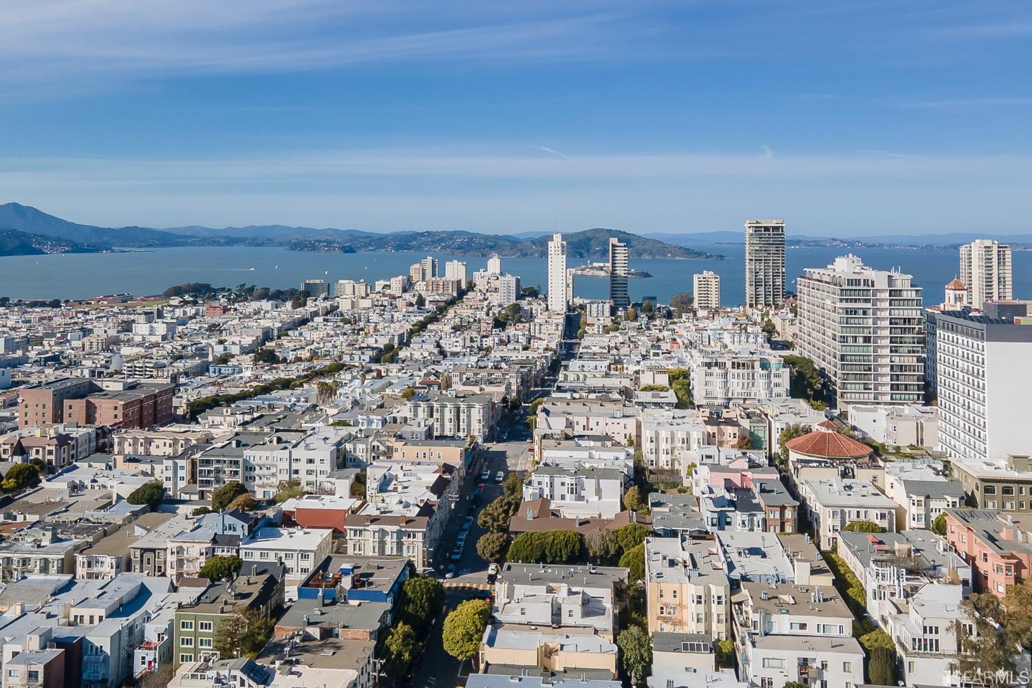 1175 Pine Street San Francisco, CA 94109 - Photo 13 of 22 an aerial view of multiple house