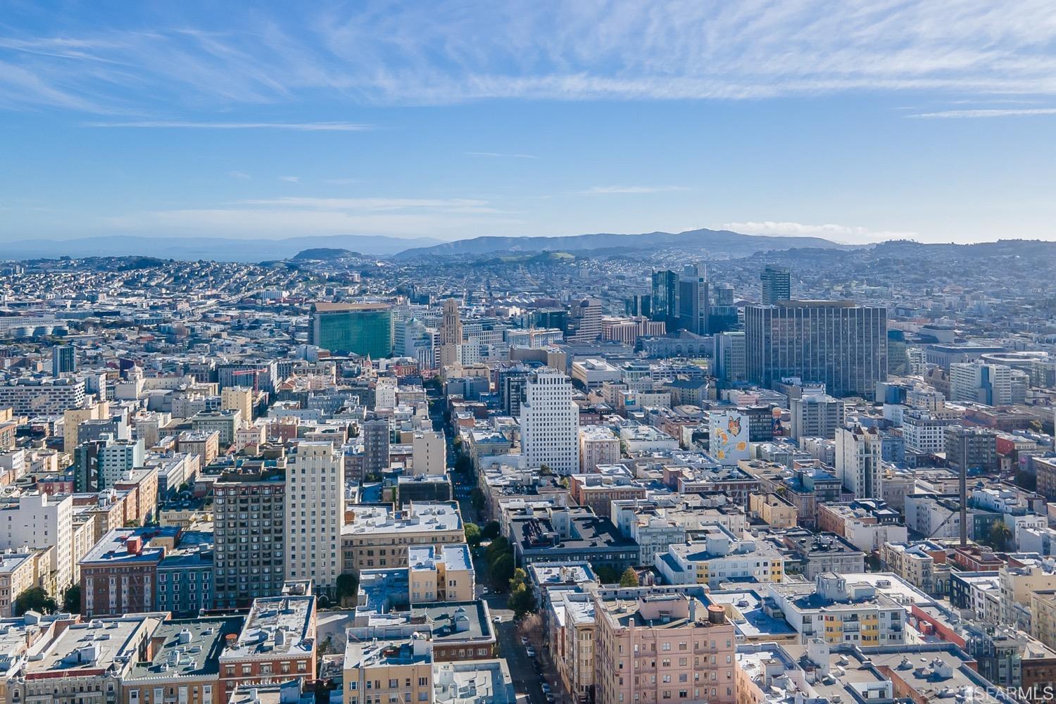 1175 Pine Street San Francisco, CA 94109 - Photo 19 of 22 an aerial view of a city