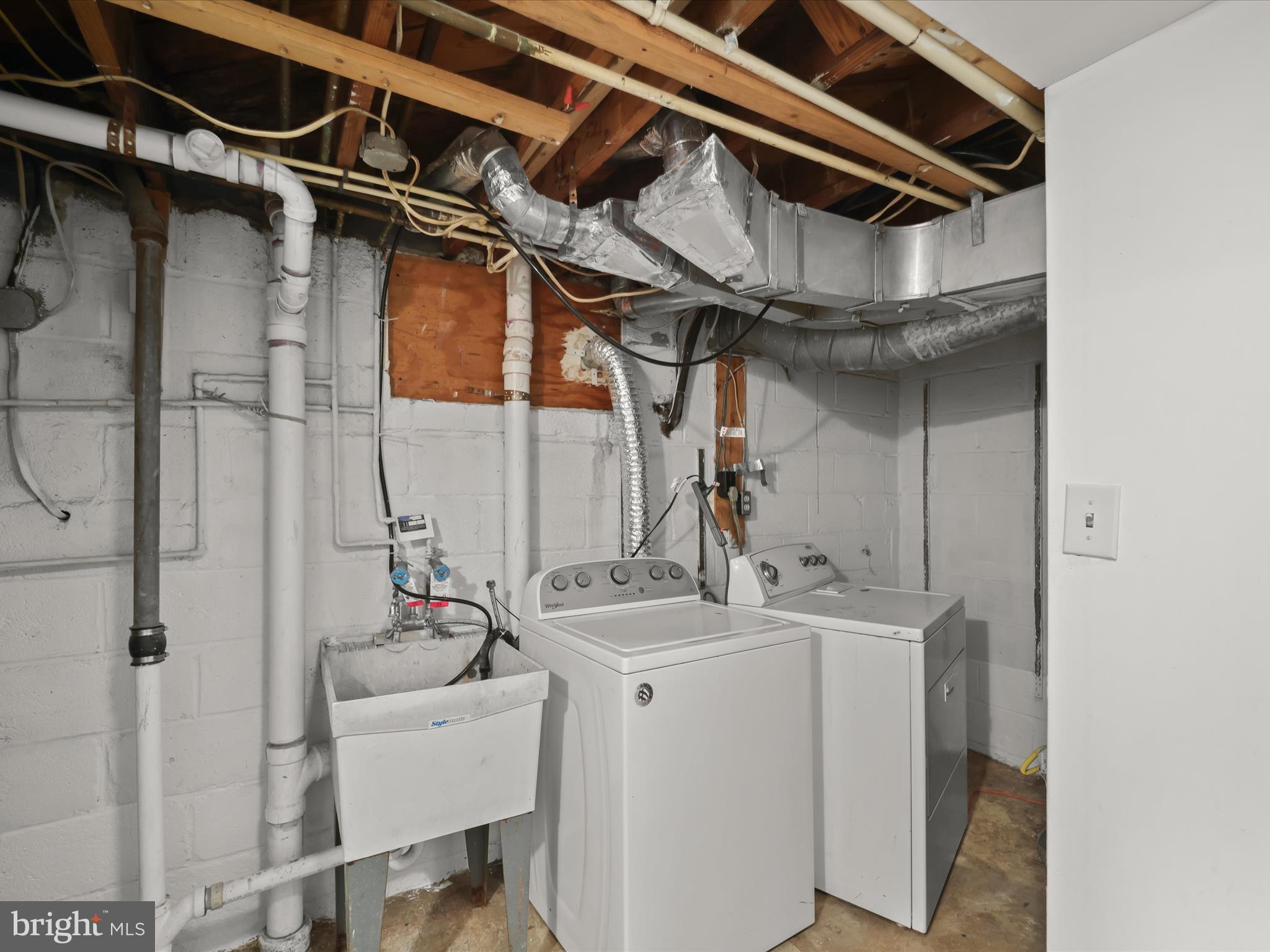 5545 Bass Place Southeast Washington, DC 20019 - Photo 23 of 35 a utility room with dryer and washer