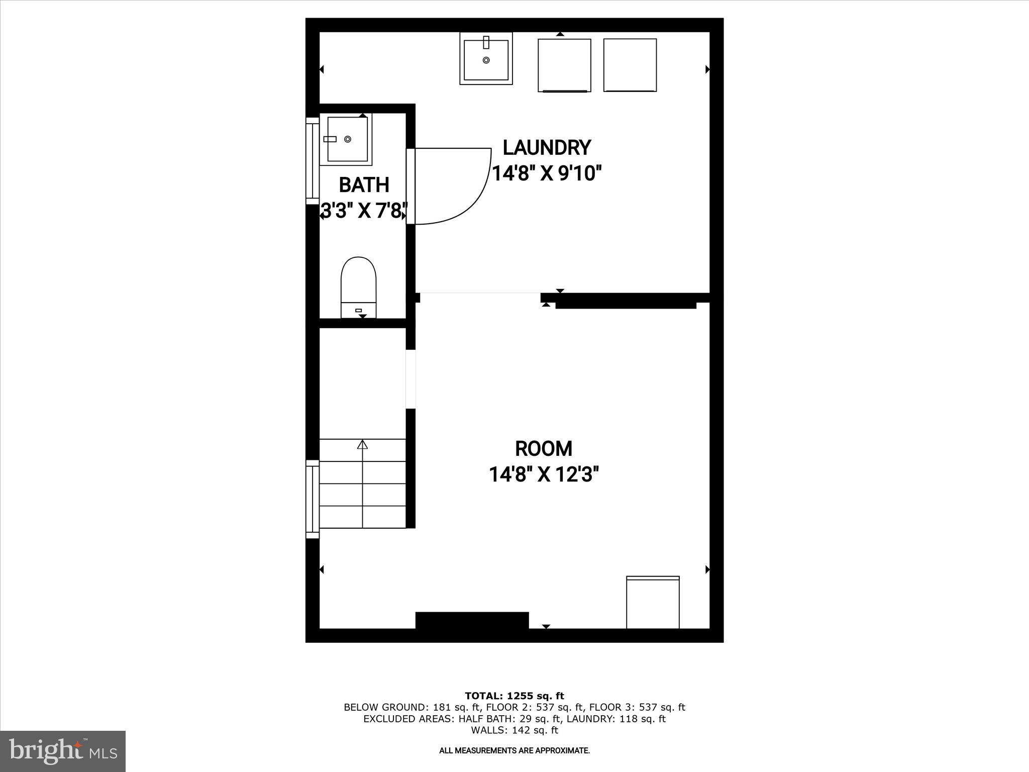 5545 Bass Place Southeast Washington, DC 20019 - Photo 32 of 35 a picture of a bench in a white building