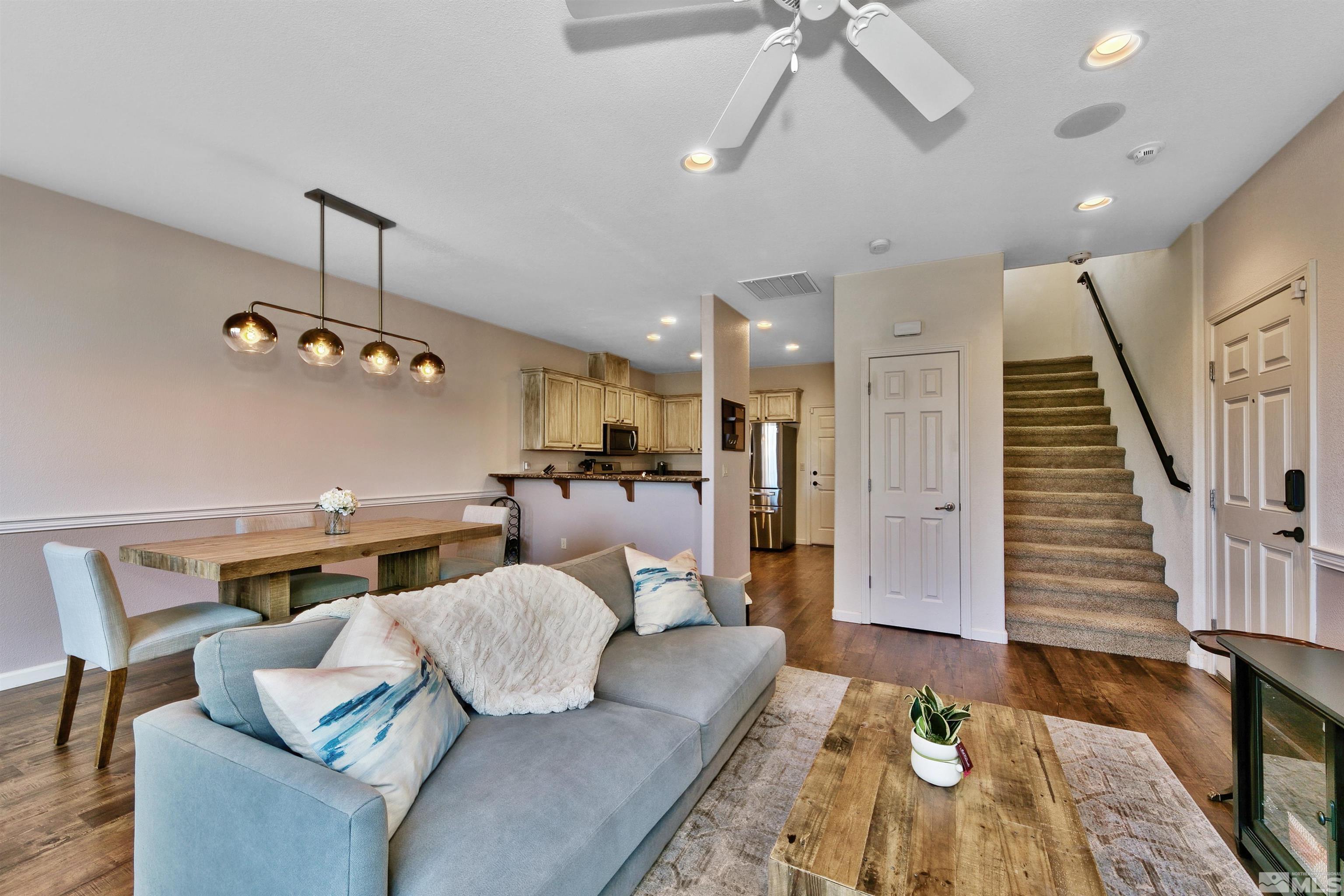 1875 Resistol Drive Reno, NV 89521 - Photo 5 of 25 a living room with furniture and wooden floor