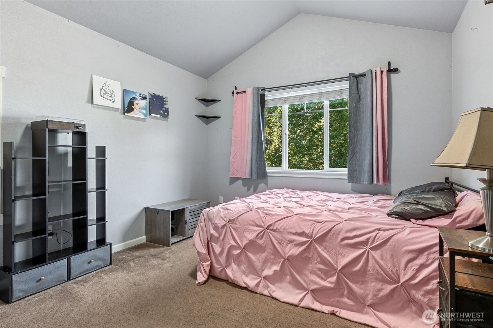 7074 Inlay Street Southeast Lacey, WA 98513 - Photo 19 of 28 a bedroom with a bed and a window