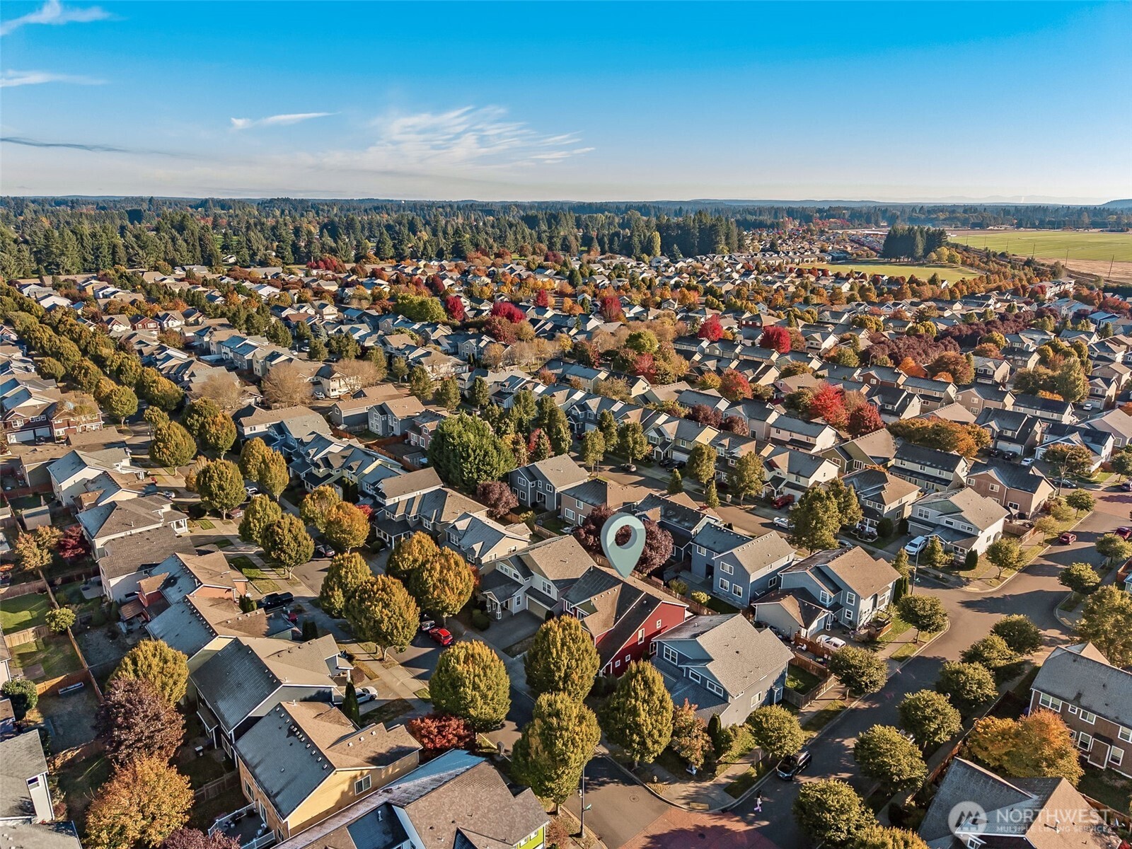 7074 Inlay Street Southeast Lacey, WA 98513 - Photo 28 of 28 an aerial view of a city