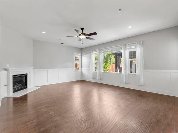 a view of a livingroom with a staircase