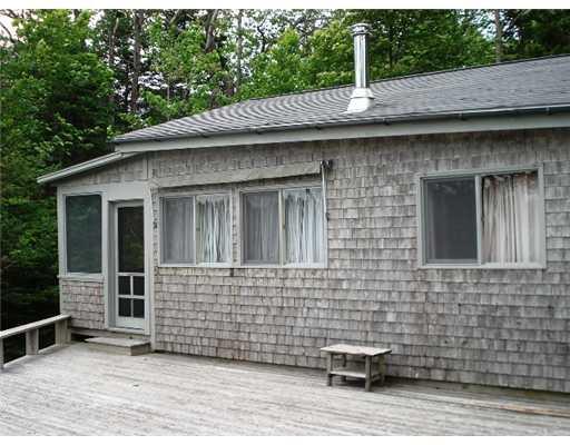 100 Clark Point Road Bernard, ME 04612 - Photo 2 of 6 Exterior Front. Main cottage