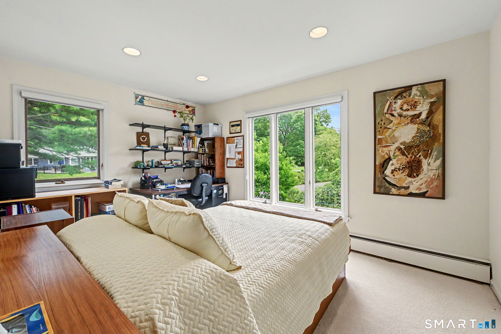 29 Old Logging Road Stamford, CT 06903 - Photo 22 of 38 Third bedroom two exposures and privacy