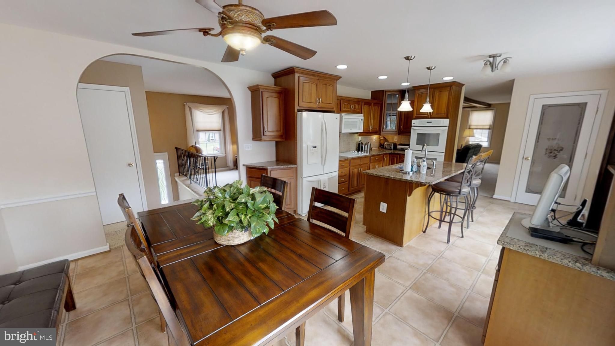 Dining and Kitchen area