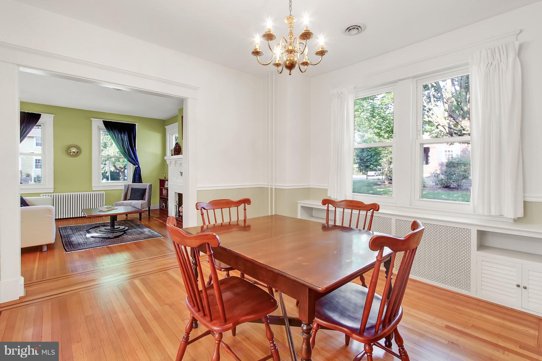 600 Murdock Road Baltimore, MD 21212 - Photo 9 of 30 a view of a dining room with furniture window and outside view