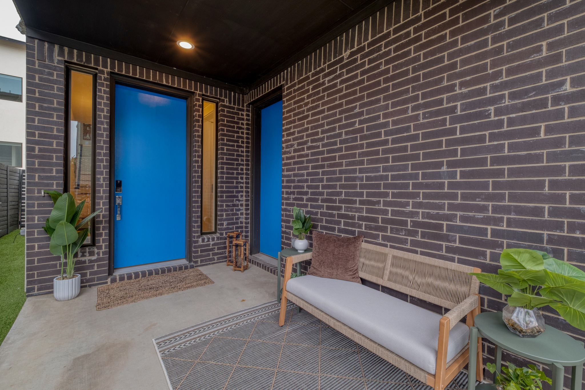 5002 Pecan Springs Road, Unit 7 Austin, TX 78723 - Photo 3 of 34 The covered front porch offers a welcoming transition into the home, with enough space for a couple of chairs to enjoy the breeze