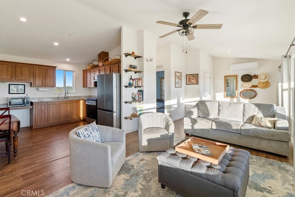1730 Sutliff Road San Miguel, CA 93451 - Photo 22 of 57 a living room with furniture and kitchen view
