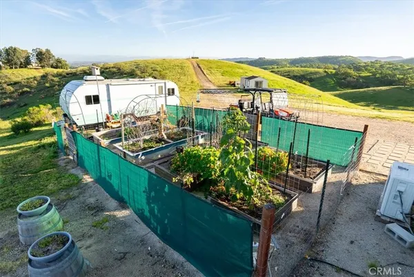 a view of a city with an ocean