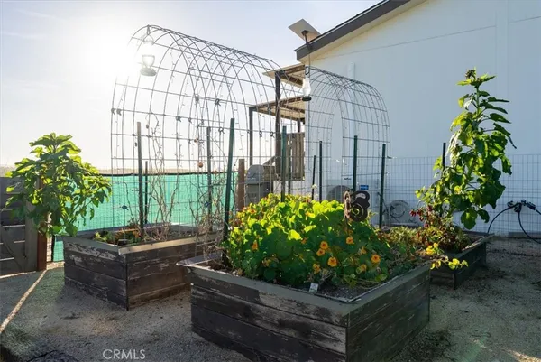 a view of an ocean and beach