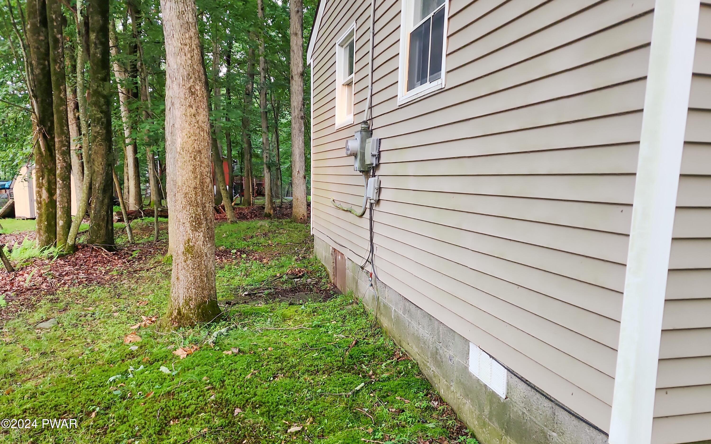 120 Slaymaker Road Milford, PA 18337 - Photo 6 of 28 a view of a backyard with pathway