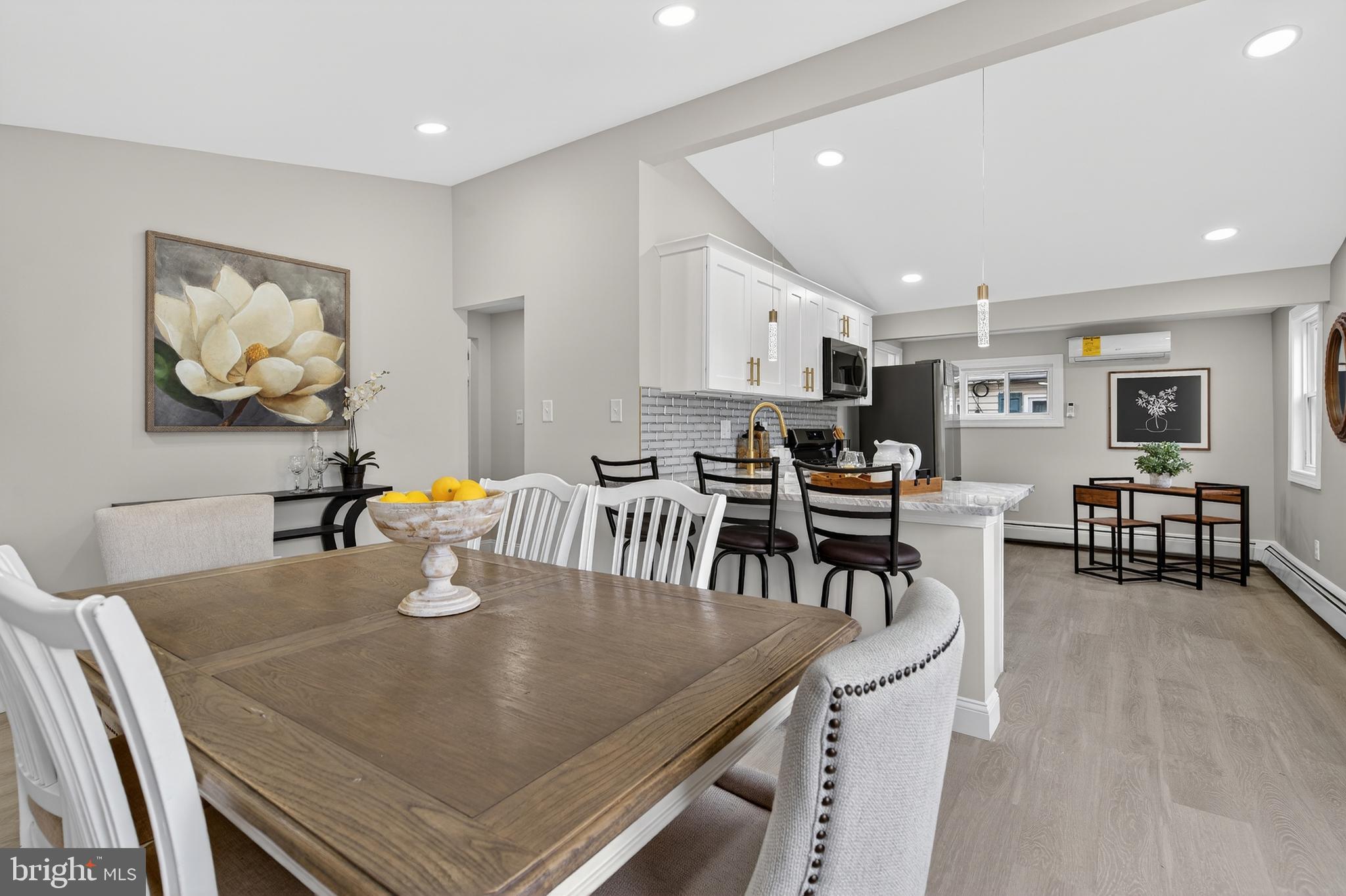226 Ruth Avenue Maple Shade, NJ 08052 - Photo 9 of 32 a dining room with furniture and view kitchen