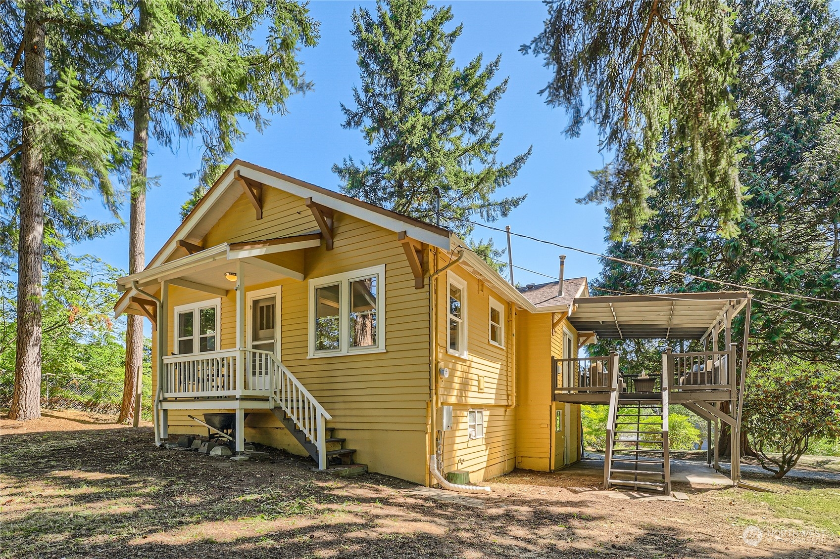 18045 120th Avenue Southeast Renton, WA 98058 - Photo 20 of 23 front view of a house with a porch