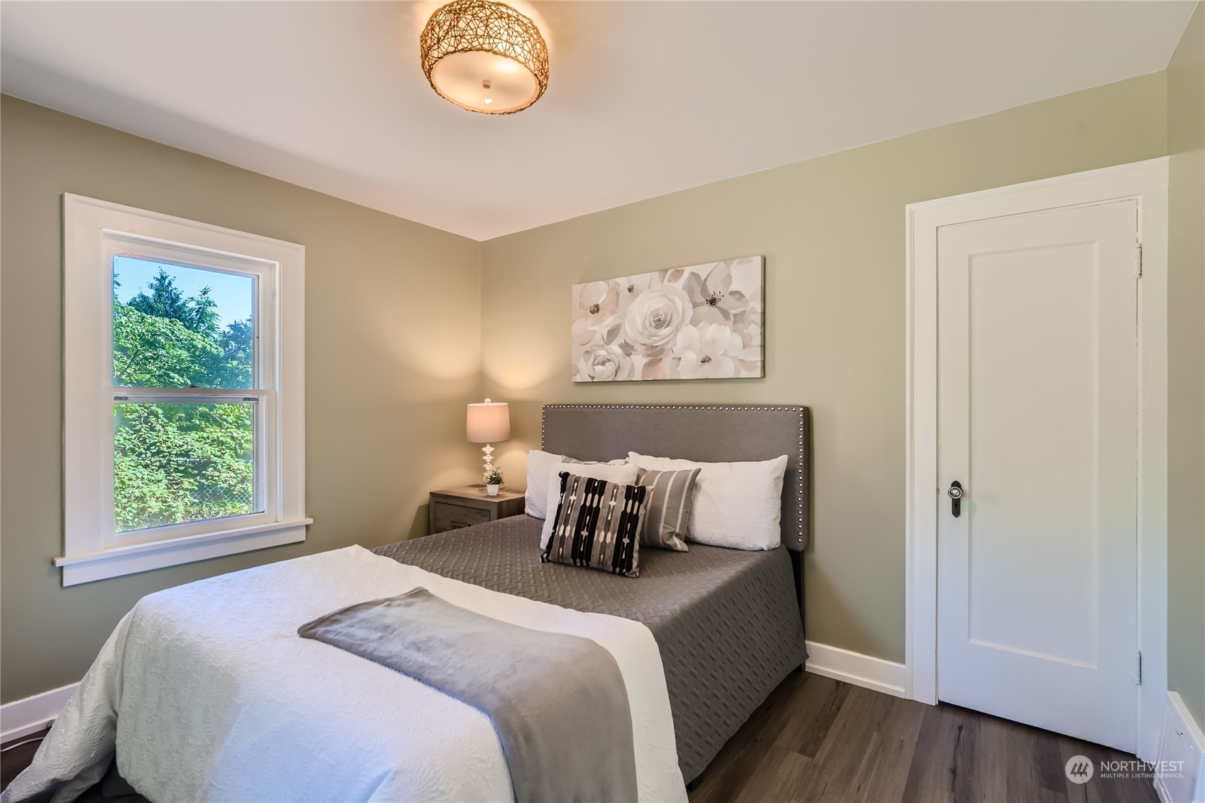 18045 120th Avenue Southeast Renton, WA 98058 - Photo 10 of 23 a bedroom with bed and window