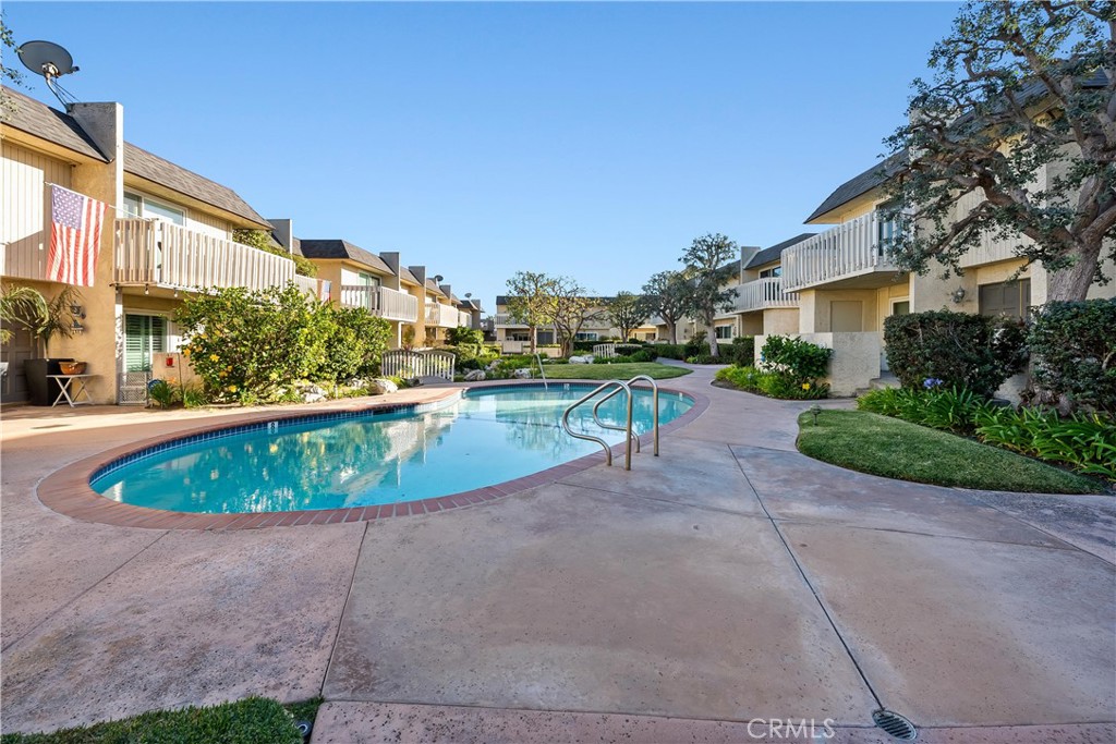 1200 Opal Street, Unit 7 Redondo Beach, CA 90277 - Photo 40 of 40 a view of a swimming pool with a patio