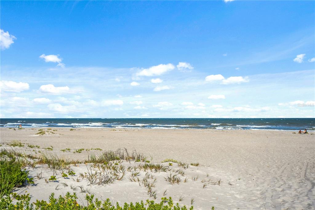 8700 Ridgewood Avenue, Unit 204B Cape Canaveral, FL 32920 - Photo 3 of 10 a view of an ocean and beach