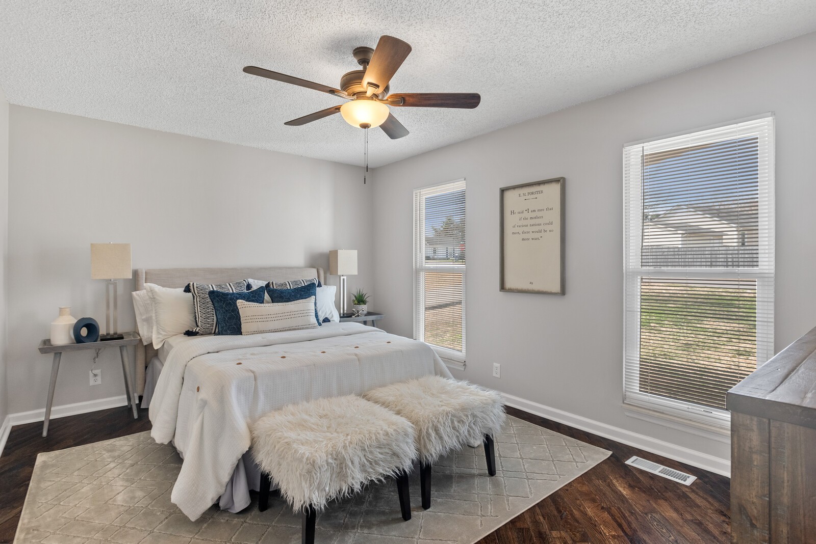 1617 Alsdale Road Mount Juliet, TN 37122 - Photo 15 of 34 a bed room with a bed and a chandelier