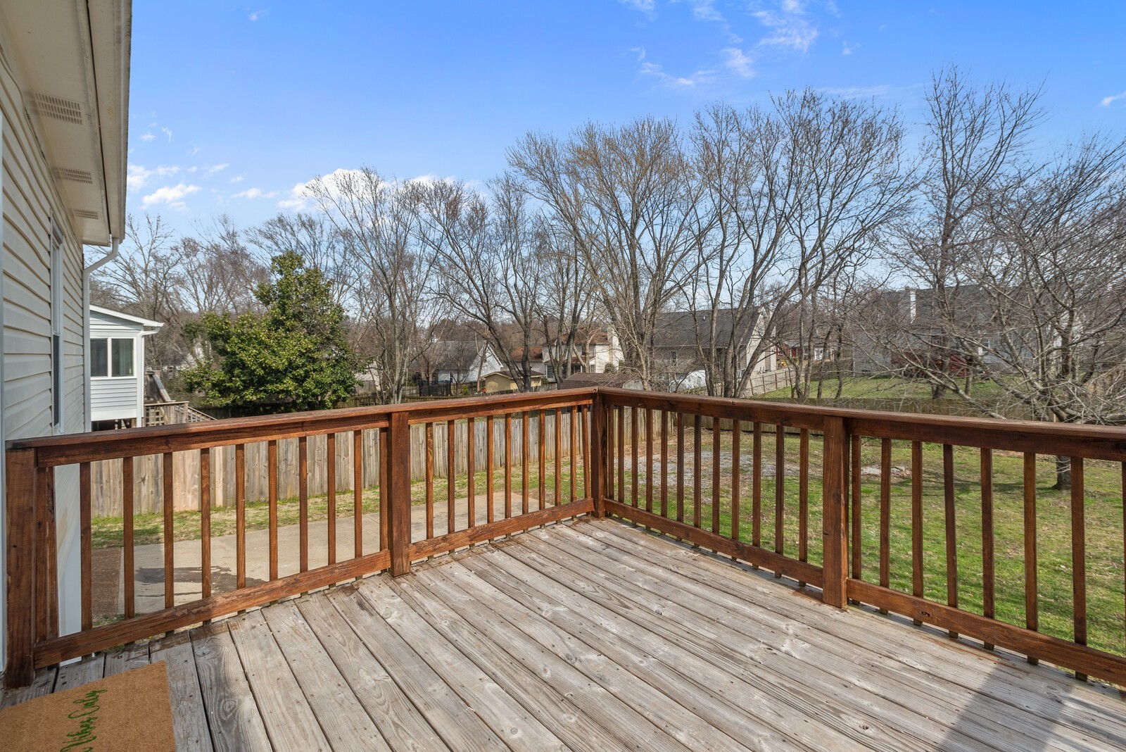 1617 Alsdale Road Mount Juliet, TN 37122 - Photo 28 of 34 a view of balcony with wooden floor and fence