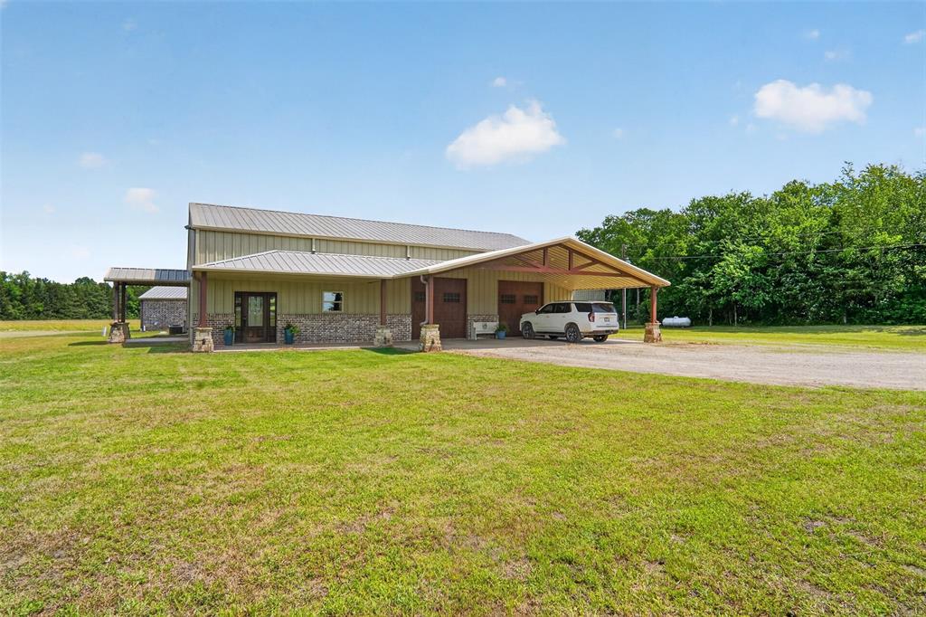 1524 County Road Sumner, TX 75486 - Photo 4 of 35 Front of property with 40x40 shop under roof