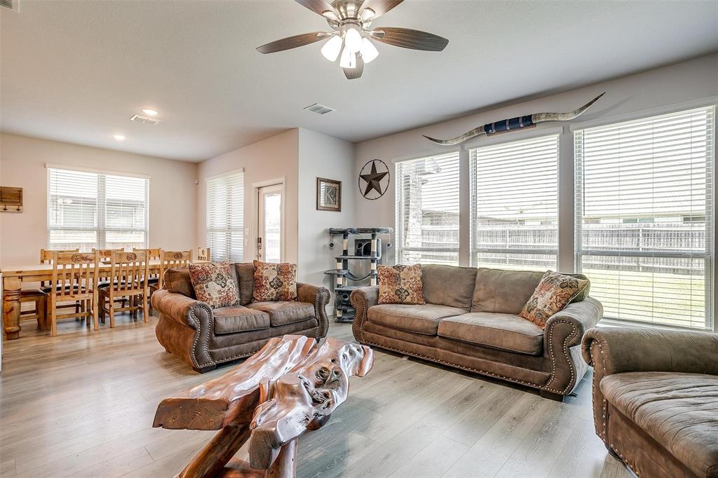 433 Joseph Lane Crowley, TX 76036 - Photo 21 of 40 a living room with furniture and a large window
