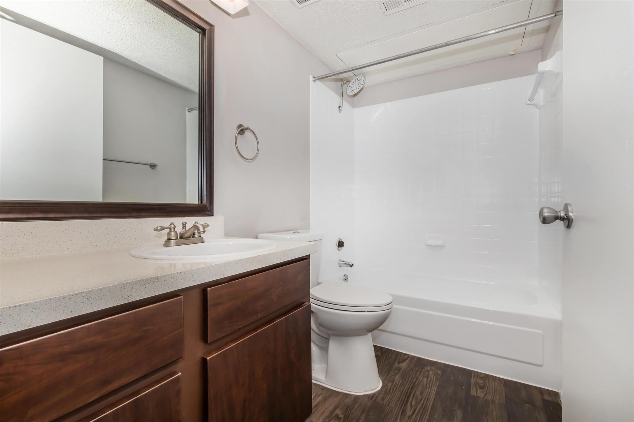 8301 Boat Club Road, Unit 811 Fort Worth, TX 76179 - Photo 4 of 36 a bathroom with a sink toilet and shower