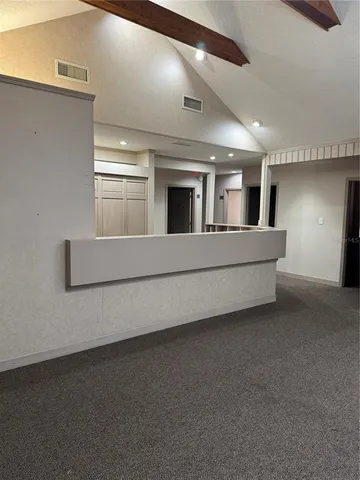 a view of livingroom with furniture