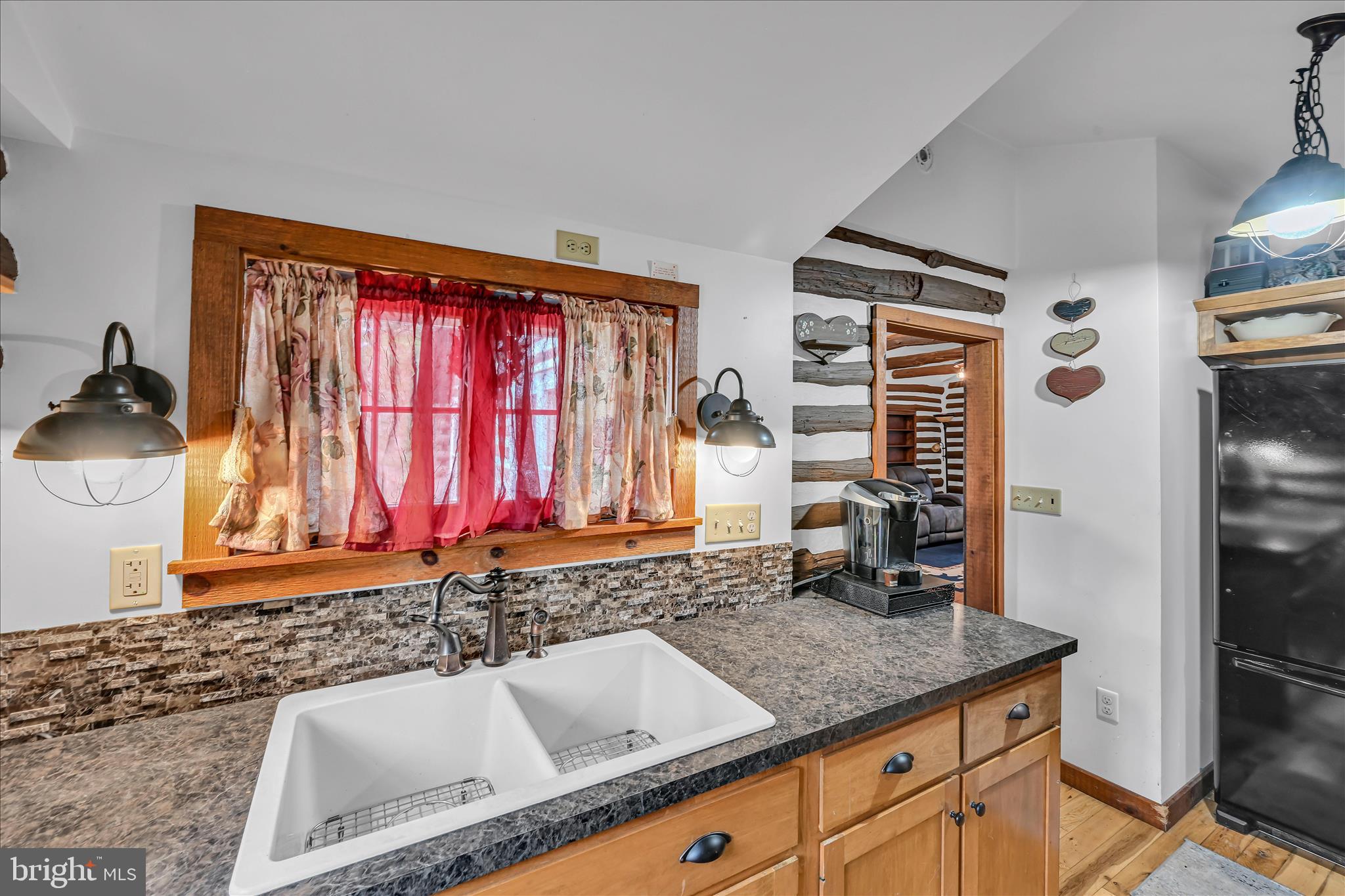 16 Short Lane Jonestown, PA 17038 - Photo 22 of 36 a bathroom with a granite countertop sink and a large mirror
