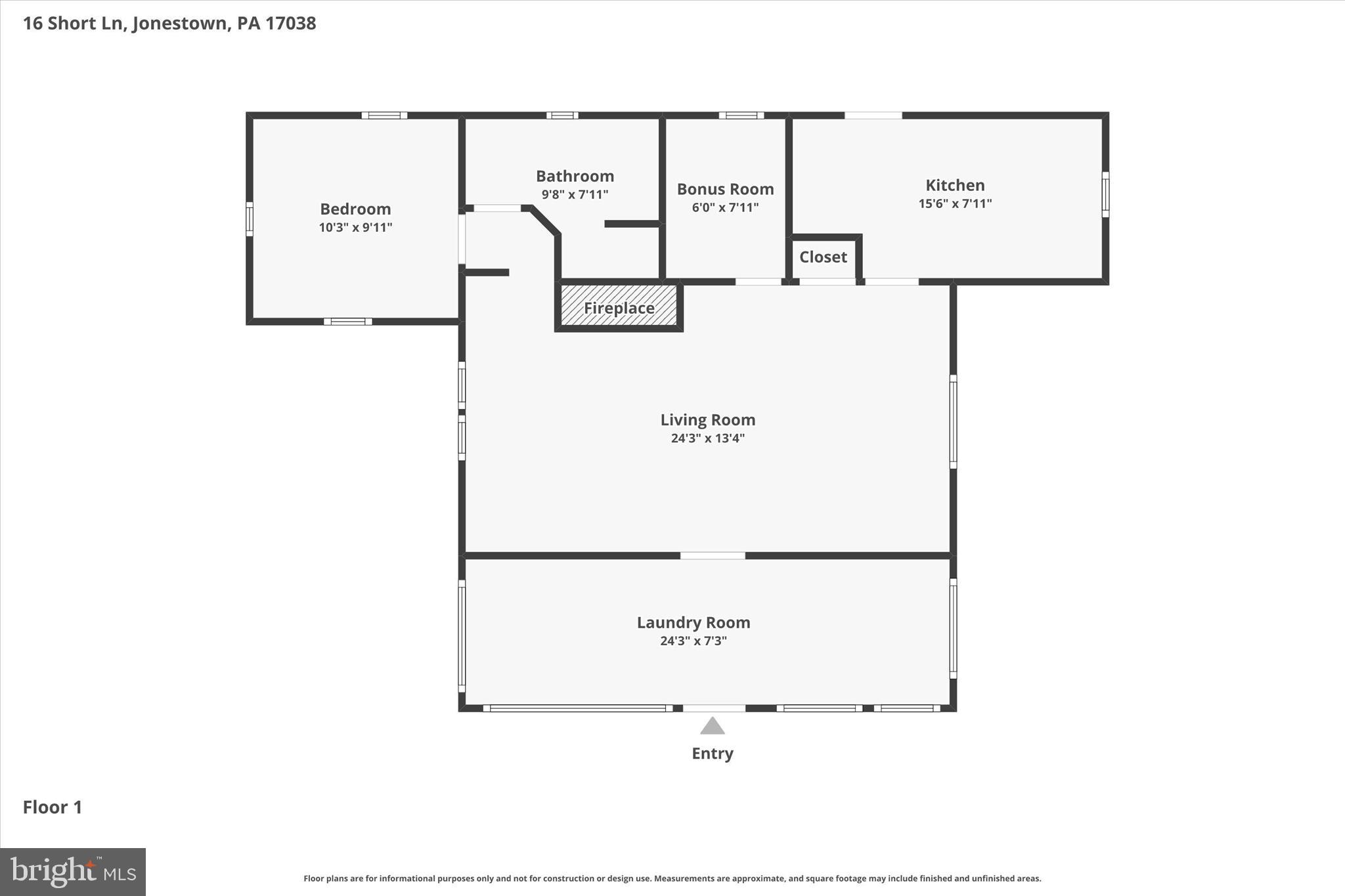 16 Short Lane Jonestown, PA 17038 - Photo 36 of 36 a picture of a floor plan