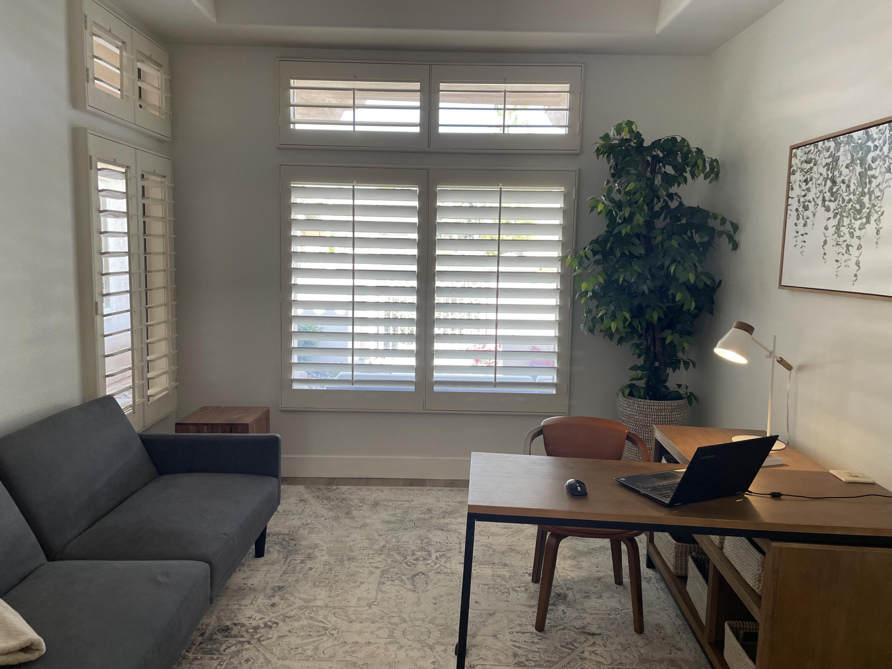 38286 Brandywine Avenue Palm Desert, CA 92211 - Photo 14 of 22 a living room with furniture and a potted plant