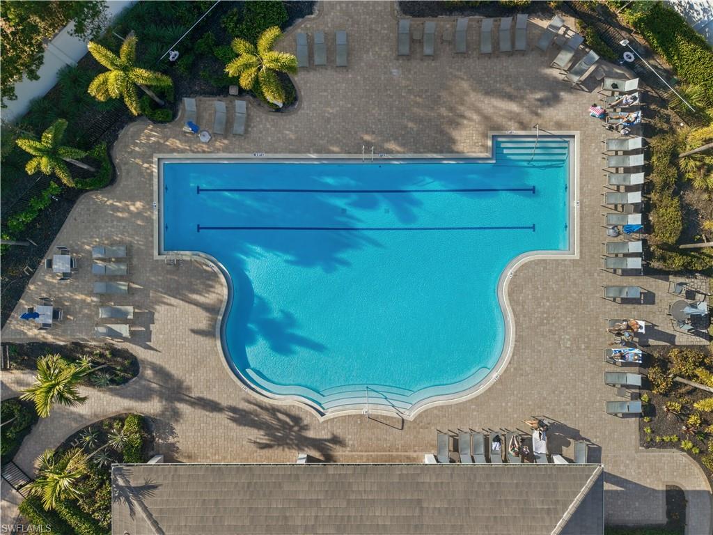 1059 Enbrook Loop Naples, FL 34114 - Photo 40 of 40 Aerial view of a pool area