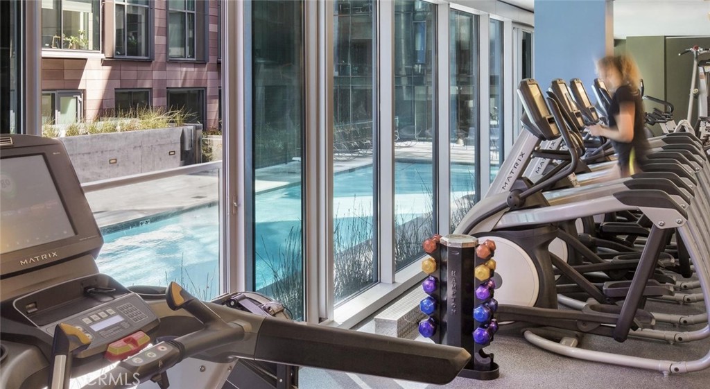 100 Van Ness Avenue, Unit 402 San Francisco, CA 94102 - Photo 30 of 75 a view of a room with gym equipment