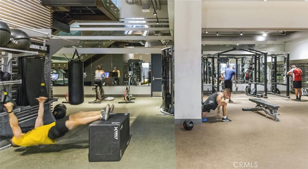 100 Van Ness Avenue, Unit 402 San Francisco, CA 94102 - Photo 37 of 75 a view of a room with gym equipment