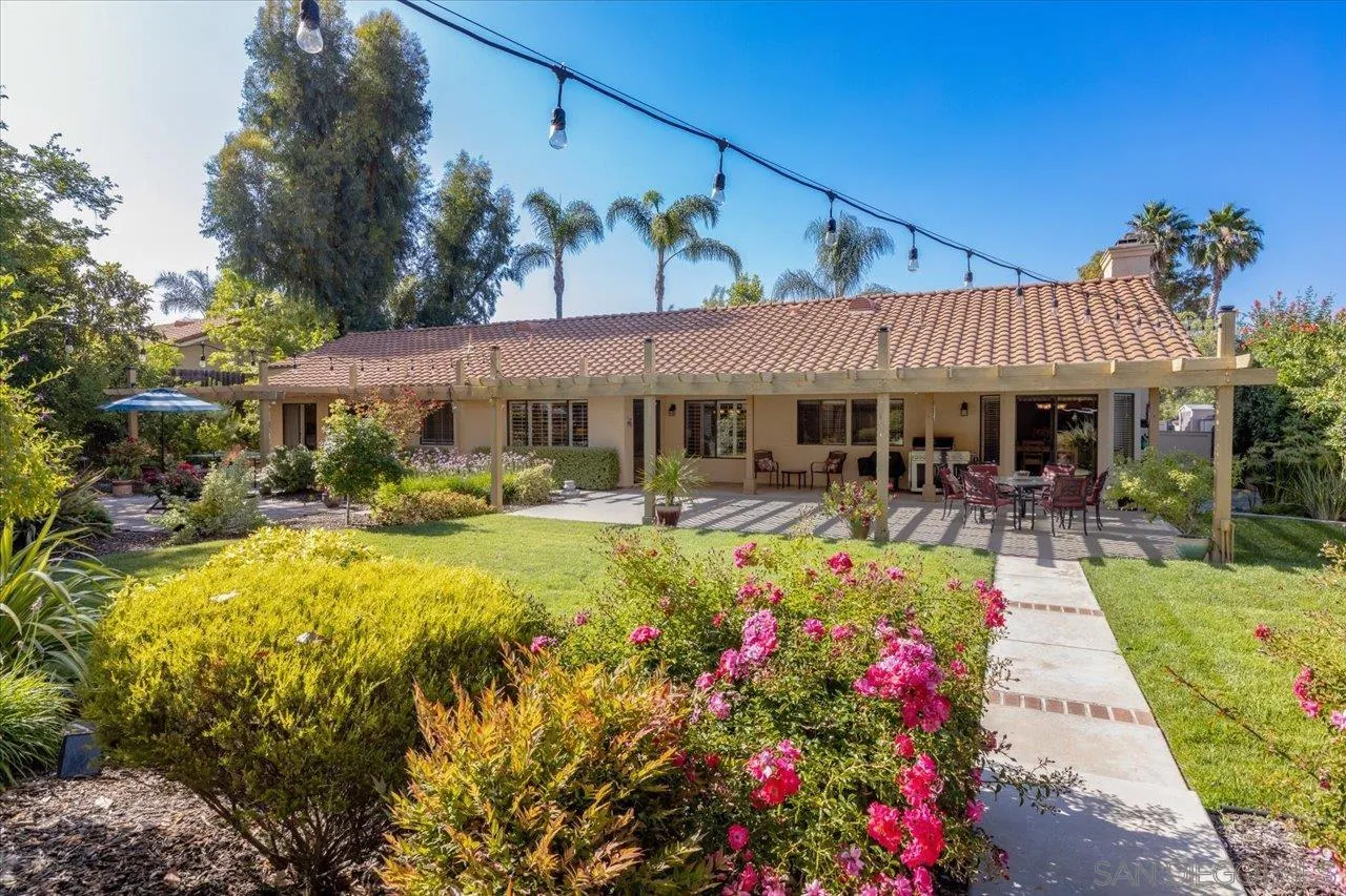 1787 Wolverine Way Vista, CA 92084 - Photo 8 of 35 a view of a house with garden