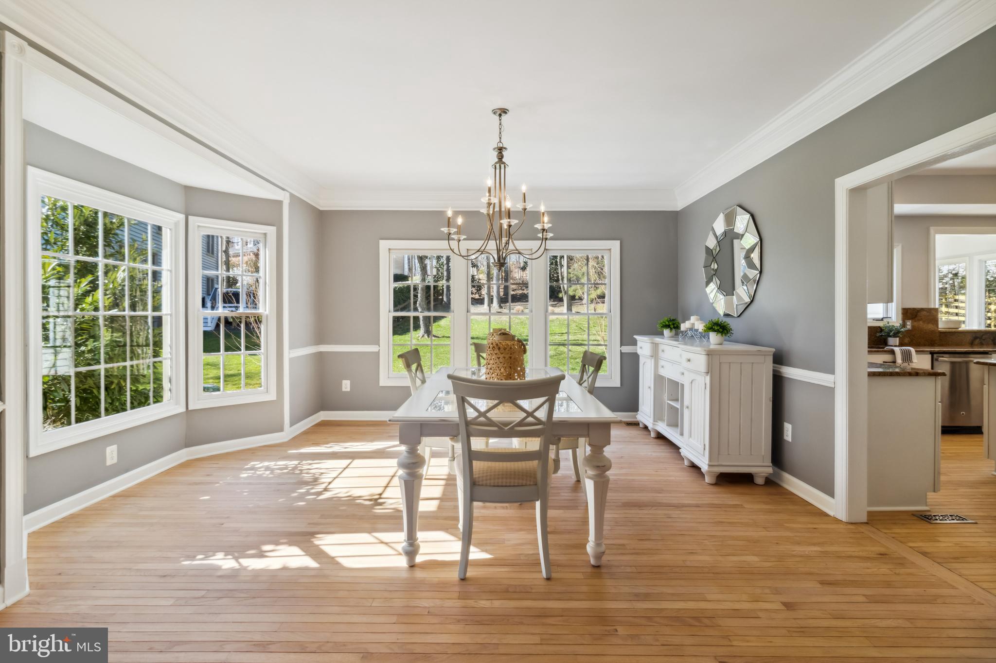 3409 Monarch Drive Edgewater, MD 21037 - Photo 21 of 55 Bay window in formal dining room