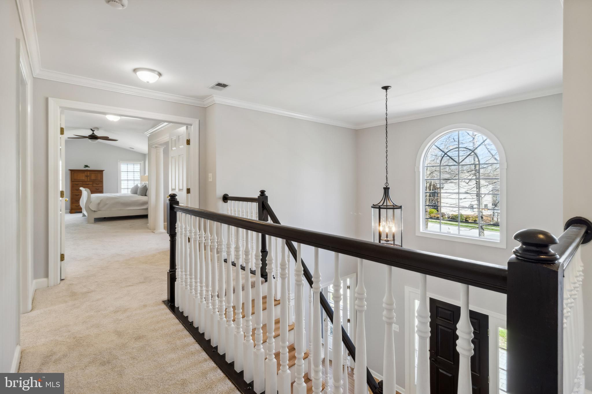 3409 Monarch Drive Edgewater, MD 21037 - Photo 24 of 55 Upper level hallway with new carpet