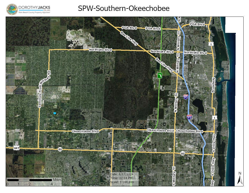 3556 B Road Loxahatchee Groves, FL 33470 - Photo 4 of 5 Easy Access to Major Roads