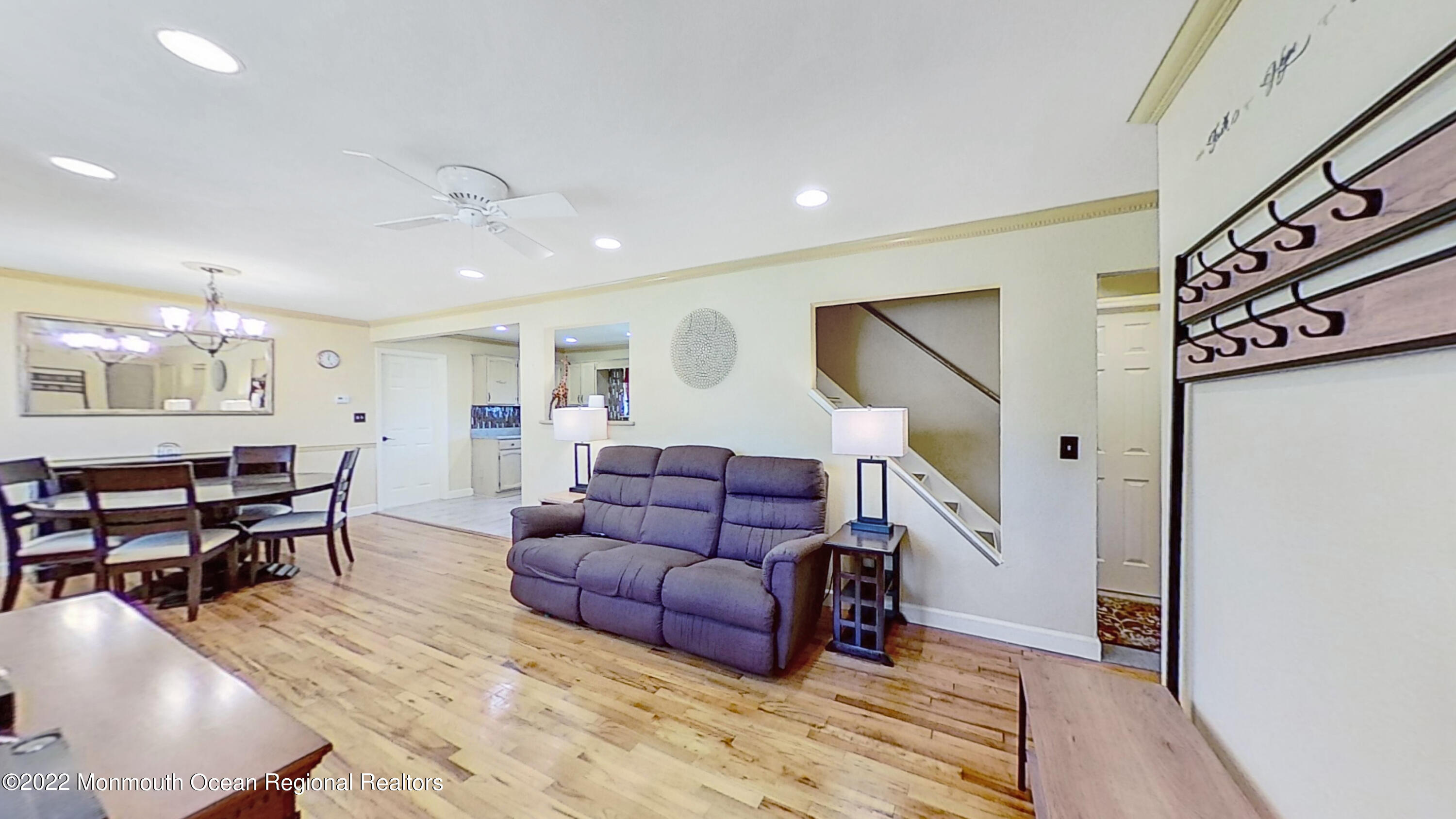 35 Oak Terrace Howell, NJ 07731 - Photo 2 of 27 a living room with furniture and wooden floor